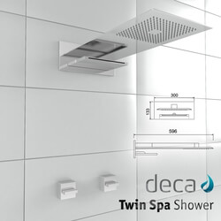 Faucet - Deca - Twin Spa Shower 