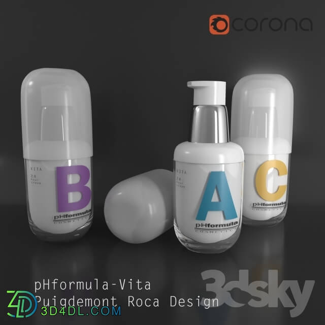 Bathroom accessories - pHformula-Vita_ Puigdemont Roca Cosmetics