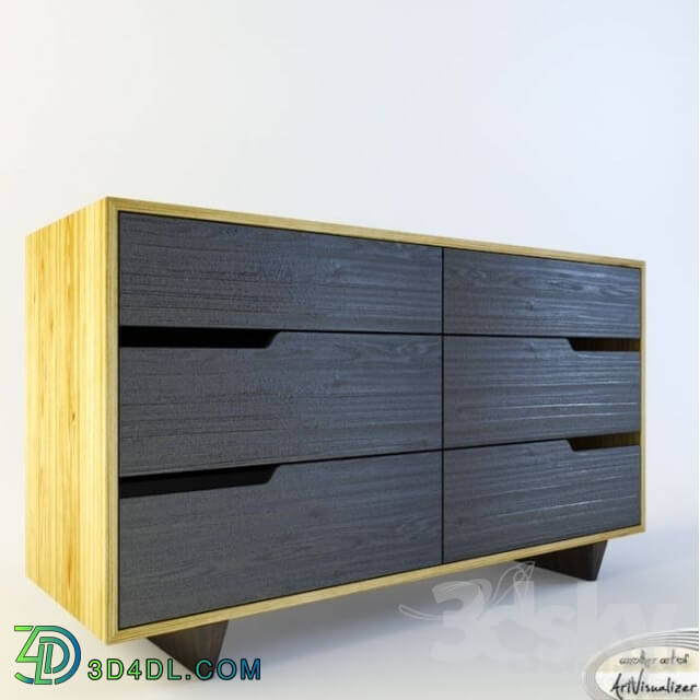 Sideboard _ Chest of drawer - Chest of 6 drawers