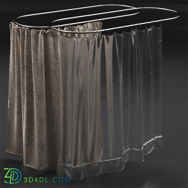 Bathroom accessories - Curtains for shower from Restoration Hardware