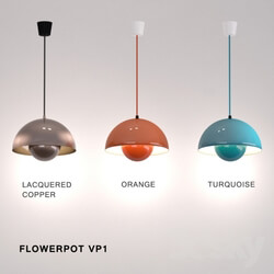 Ceiling light - FLOWERPOT VP1 _ Tradition 