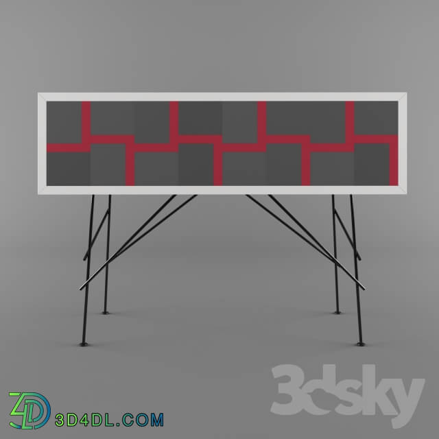 Sideboard _ Chest of drawer - D.Style Pattern F_ Giancarlo Vegni