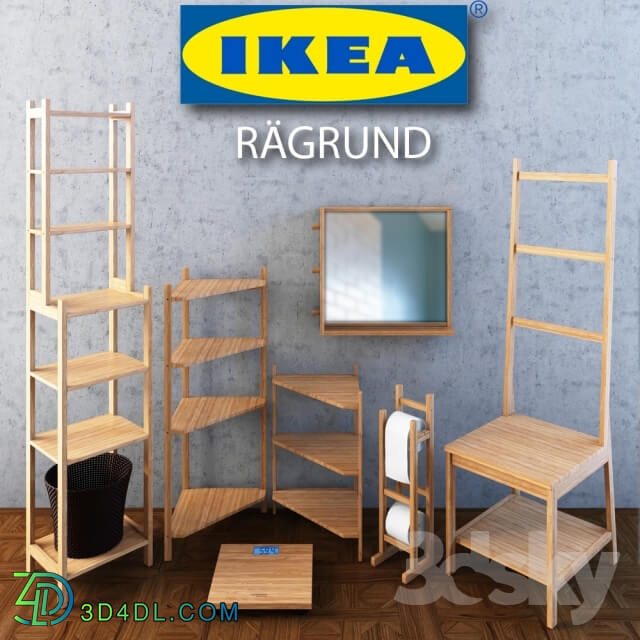 Bathroom furniture - IKEA RAGRUND Set