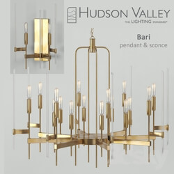 Ceiling light - Chandelier Hudson Valley Bari pendant _amp_ sconce 