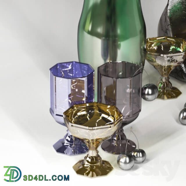 Decorative set - Glass Decor Set v.1