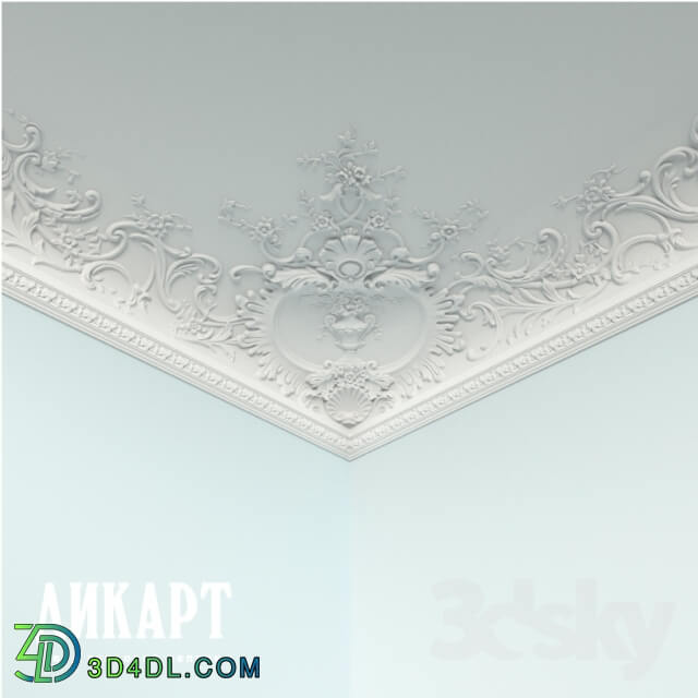 Decorative plaster - DK-221_240x235mm