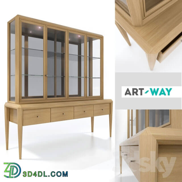 Wardrobe _ Display cabinets - Art Way - Showcases Oak Dot