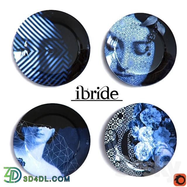 Other decorative objects - Ibride decorative plates