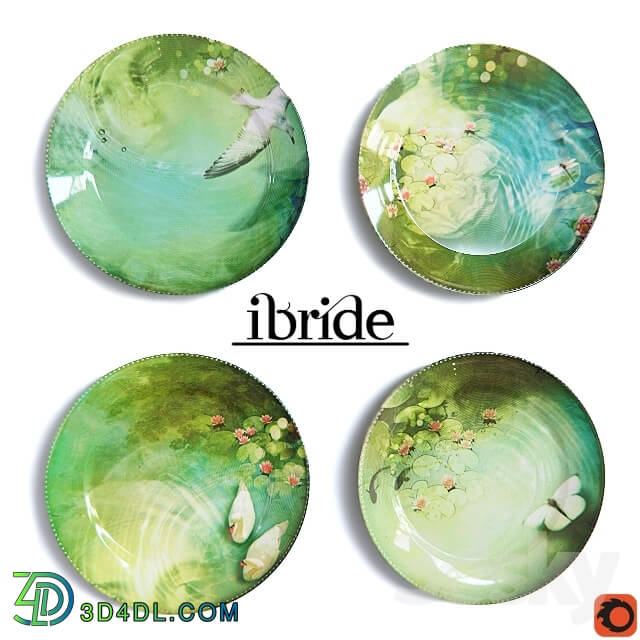 Other decorative objects - Ibride decorative plates