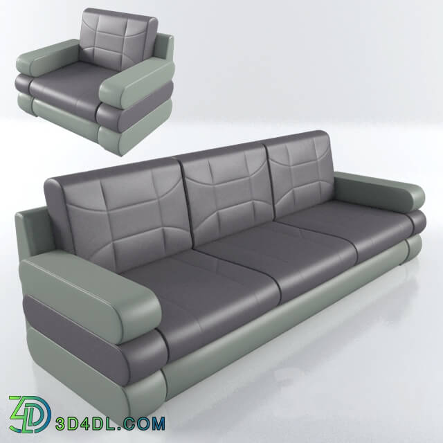 Sofa - Sofa and armchair