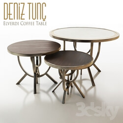 Table - Deniz Tunc Elverdi Coffee Table 