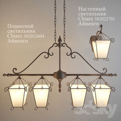 Ceiling light - Hanging lamp and sconces Chiaro Ivanhoe 