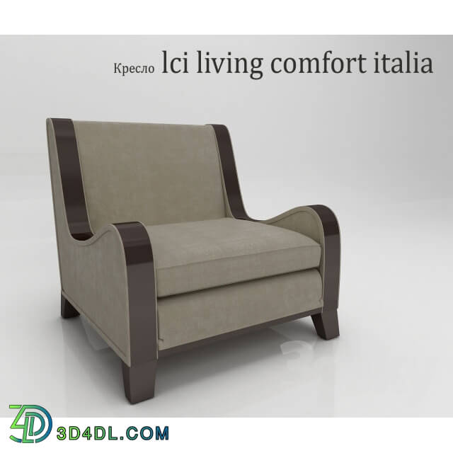 Arm chair - 2 chair lci living comfort italia
