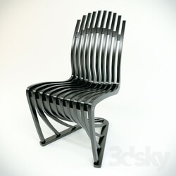 Chair - Stripe design chair - Joachim King 