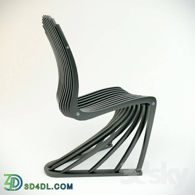 Chair - Stripe design chair - Joachim King