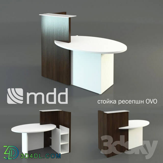 Office furniture - Reception desk OVO from MDD