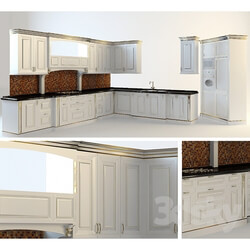 Kitchen - Studio kitchen Baccarat_ model _Leonardo_ 