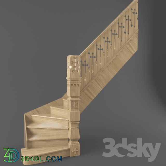 Staircase - staircase to the church