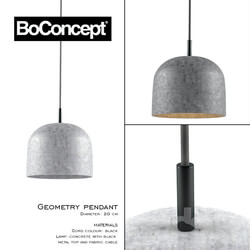 Ceiling light - Boconcept Geometry Pendant 