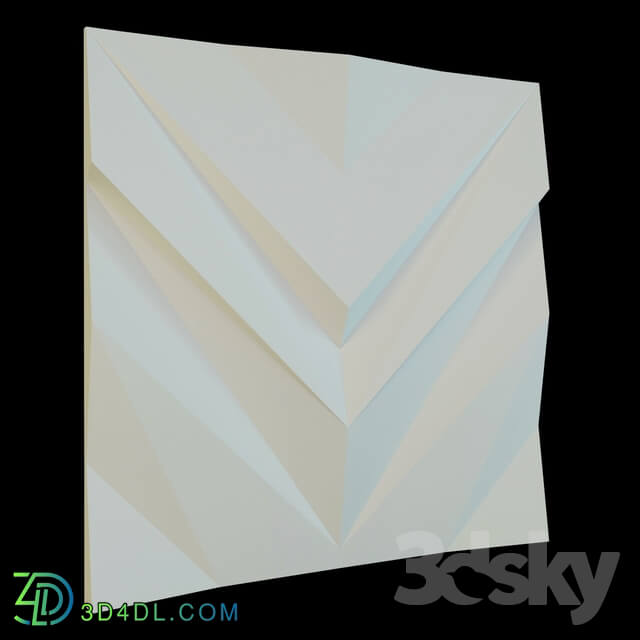 3D panel - 3D Plaster Gypsum