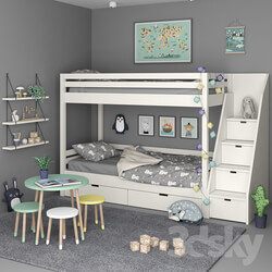 Full furniture set - Kids Bedroom Set 