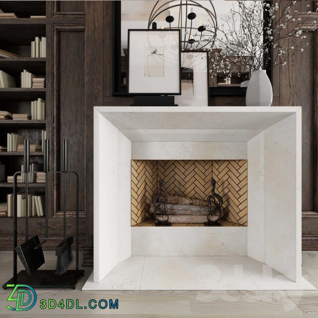 Other decorative objects - Fireplace_1