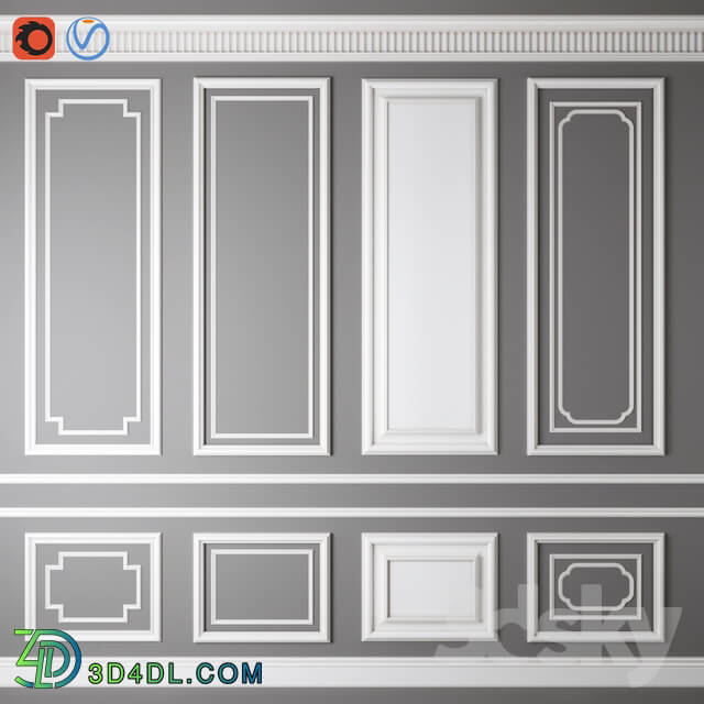 Decorative plaster - Decorative molding_09