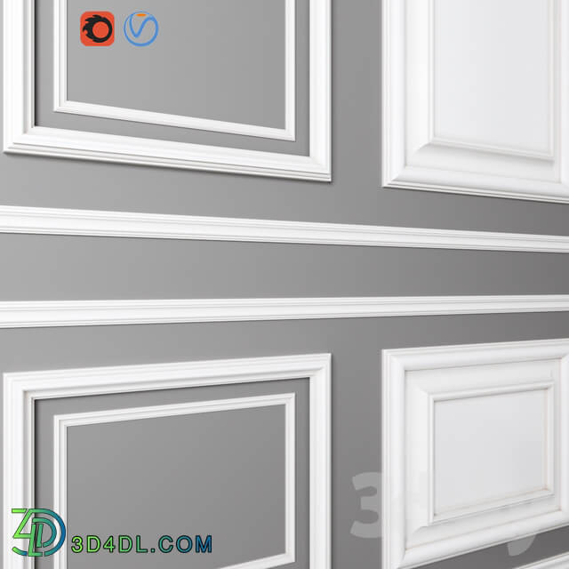 Decorative plaster - Decorative molding_09