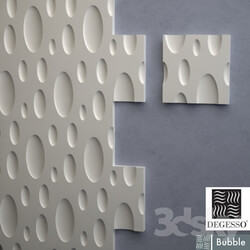 3D panel - 3D Panels Degesso Bubble 