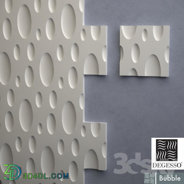 3D panel - 3D Panels Degesso Bubble