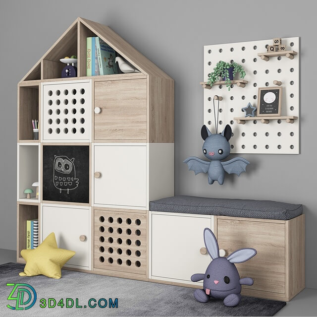 Miscellaneous - Furniture for children__39_s room with decor 10
