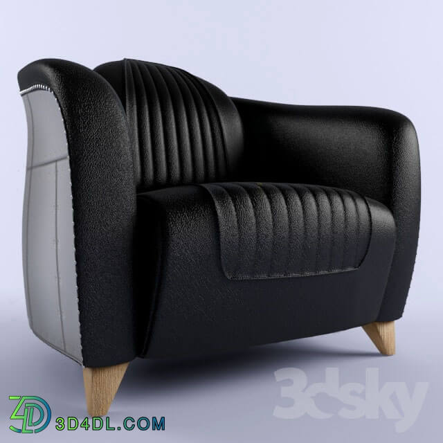 Arm chair - Rocket Armchair Java Black