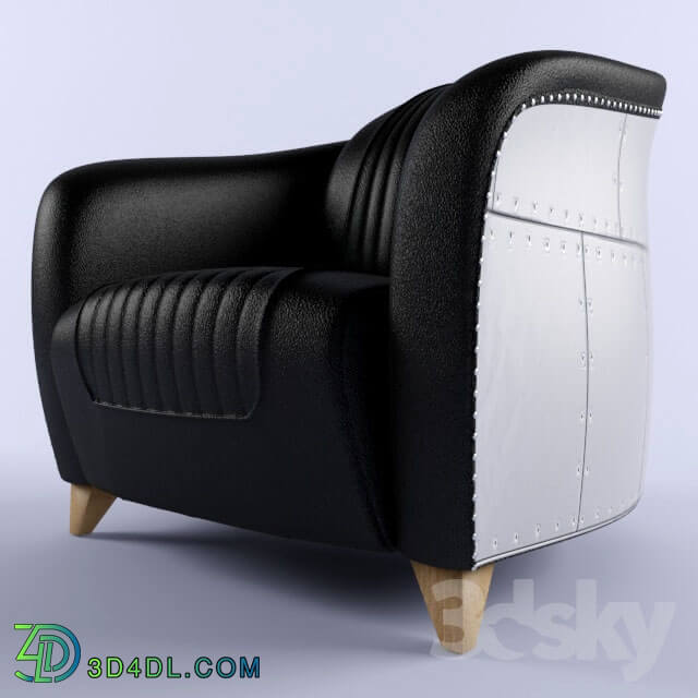 Arm chair - Rocket Armchair Java Black