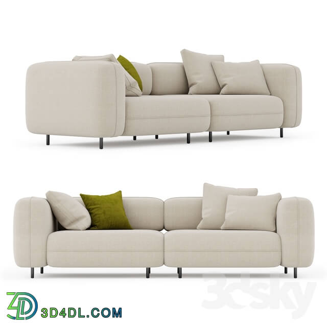 Sofa - Sofa DELAVEGA DP-1B