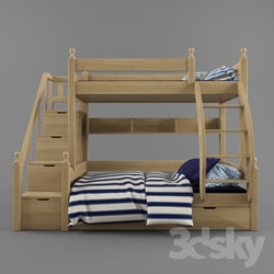 Bed - Chilren_bunk bed 
