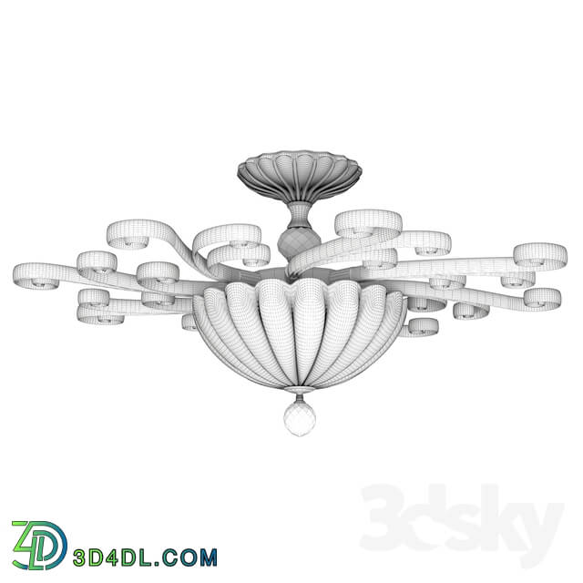 Ceiling light - Divinare Albedo 8819Q03 PL-3 OM