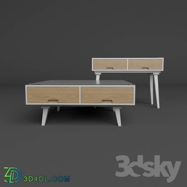 Sideboard _ Chest of drawer - Furniture set TAHA 02
