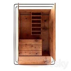 Wardrobe _ Display cabinets - set_bed 