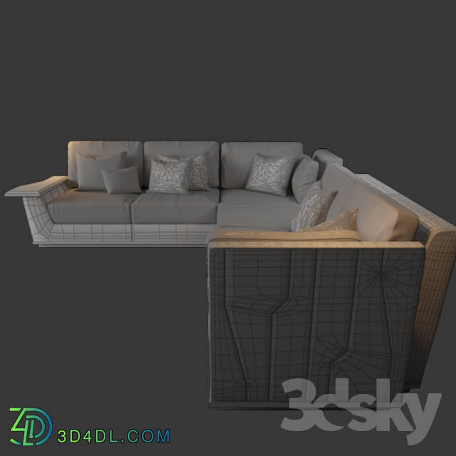 Sofa - Longhi nubo sofa