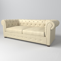 Sofa - Leather sofa 