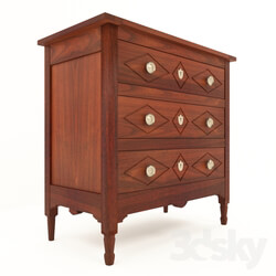 Sideboard _ Chest of drawer - Chest in the style of the XIX-XX century 