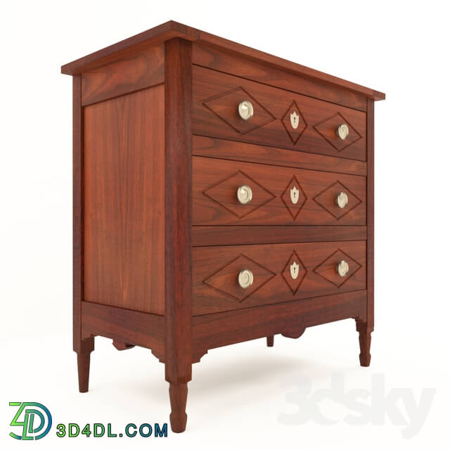 Sideboard _ Chest of drawer - Chest in the style of the XIX-XX century