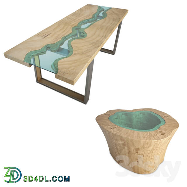 Table - River wooden tables