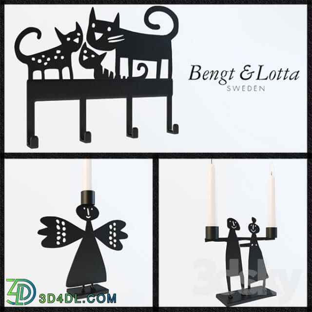 Decorative set - Bengt _amp_ Lotta