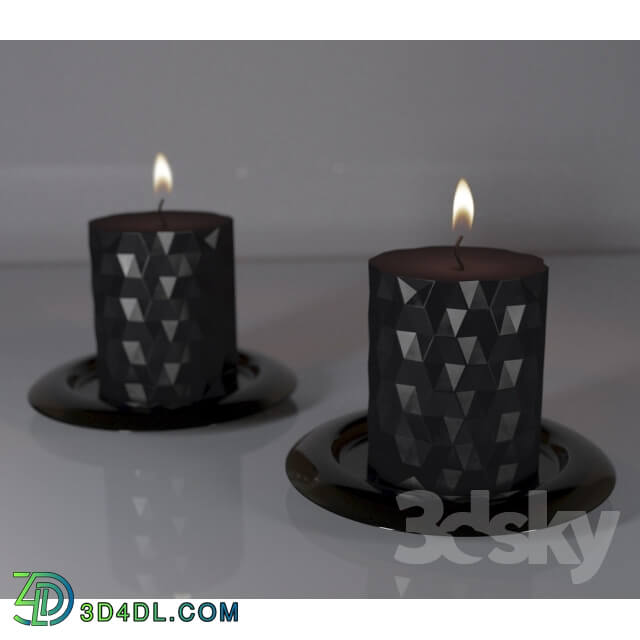 Other decorative objects - IKEA candles Ruthin