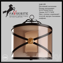 Wall light - Favourite 1145-1W Sconce 
