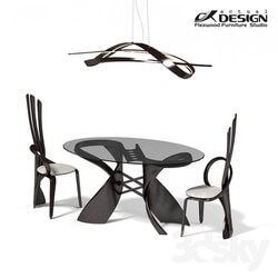 Table _ Chair - Actual design_ set the table virtuos S 