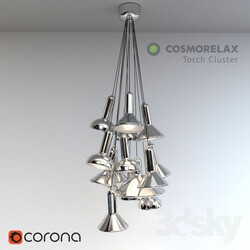 Ceiling light - Hanging lamp Torch Cluster 