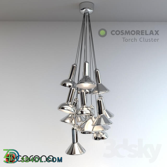 Ceiling light - Hanging lamp Torch Cluster