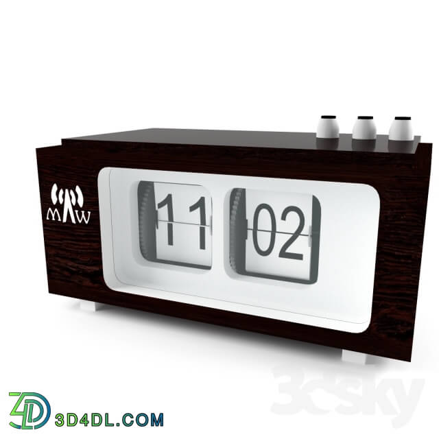 Miscellaneous - Clock flip clock